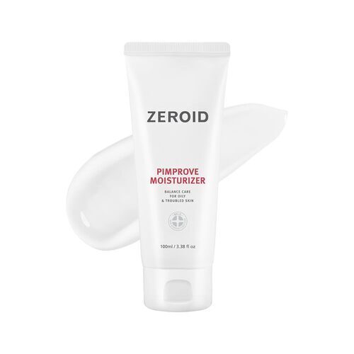 Viegls mitrinošs gēla losjons taukainai un problemātiskai ādai ZEROID Pimprove Moisturizer